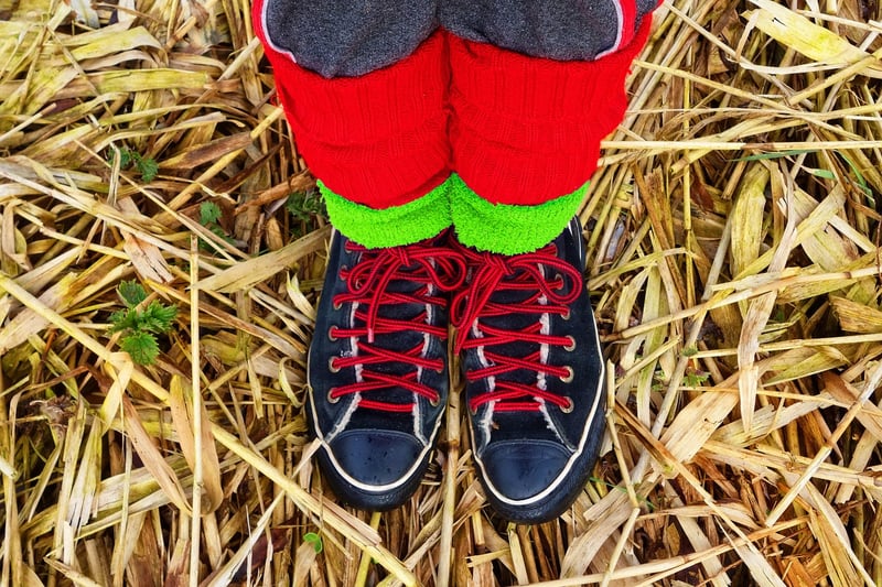 Sweater Sleeve Leg Warmers
